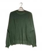 HOMME PLISSE ISSEY MIYAKEオム プリッセ イッセイ ミヤケ）の古着「BRUSH CLOSE-UP KNIT/ブラッシュクローズアップニット」｜グリーン