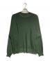 HOMME PLISSE ISSEY MIYAKE（オム プリッセ イッセイ ミヤケ）の古着「BRUSH CLOSE-UP KNIT/ブラッシュクローズアップニット」｜グリーン