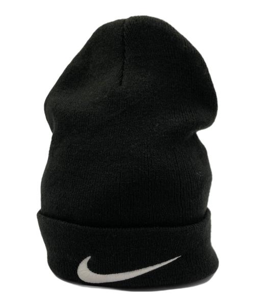 NIKE（ナイキ）NIKE (ナイキ) stussy (ステューシー) ニット帽 ブラックの古着・服飾アイテム