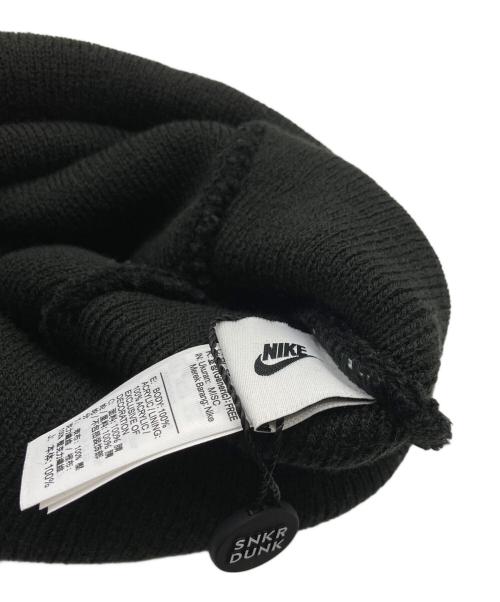 NIKE（ナイキ）NIKE (ナイキ) stussy (ステューシー) ニット帽 ブラックの古着・服飾アイテム