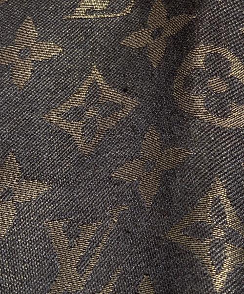 LOUIS VUITTON（ルイ ヴィトン）LOUIS VUITTON (ルイ ヴィトン) ショール・モノグラムシャイン/Monogram Shine Shawl ブラウンの古着・服飾アイテム