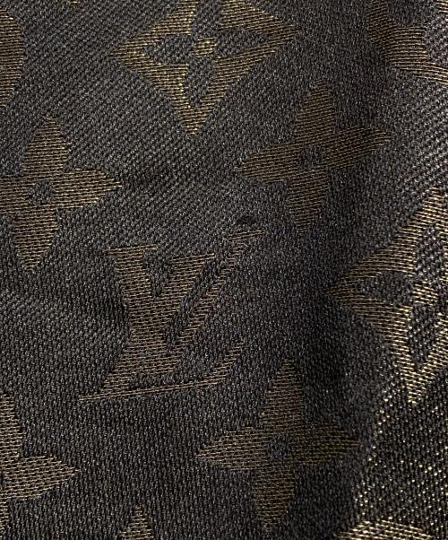 LOUIS VUITTON（ルイ ヴィトン）LOUIS VUITTON (ルイ ヴィトン) ショール・モノグラムシャイン/Monogram Shine Shawl ブラウンの古着・服飾アイテム
