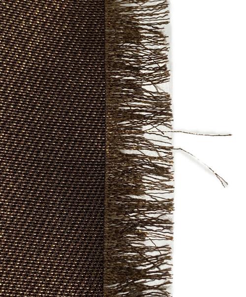 LOUIS VUITTON（ルイ ヴィトン）LOUIS VUITTON (ルイ ヴィトン) ショール・モノグラムシャイン/Monogram Shine Shawl ブラウンの古着・服飾アイテム