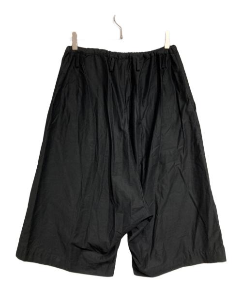 GROUND Y（グラウンドワイ）GROUND Y (グラウンドワイ) 袴バギーショーツ/Hakama Baggy Shorts ブラック サイズ:1の古着・服飾アイテム