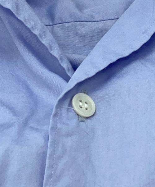 COMME des GARCONS HOMME PLUS（コムデギャルソンオムプリュス）COMME des GARCONS HOMME PLUS (コムデギャルソンオムプリュス) オープンカラーシャツ/Open Collar Shirt ブルー サイズ:Sの古着・服飾アイテム