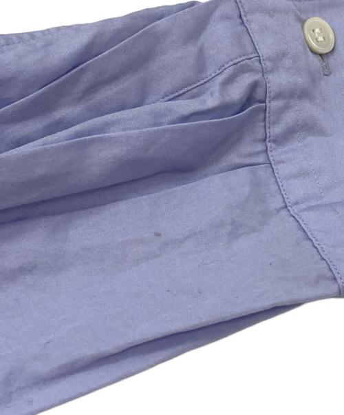COMME des GARCONS HOMME PLUS（コムデギャルソンオムプリュス）COMME des GARCONS HOMME PLUS (コムデギャルソンオムプリュス) オープンカラーシャツ/Open Collar Shirt ブルー サイズ:Sの古着・服飾アイテム