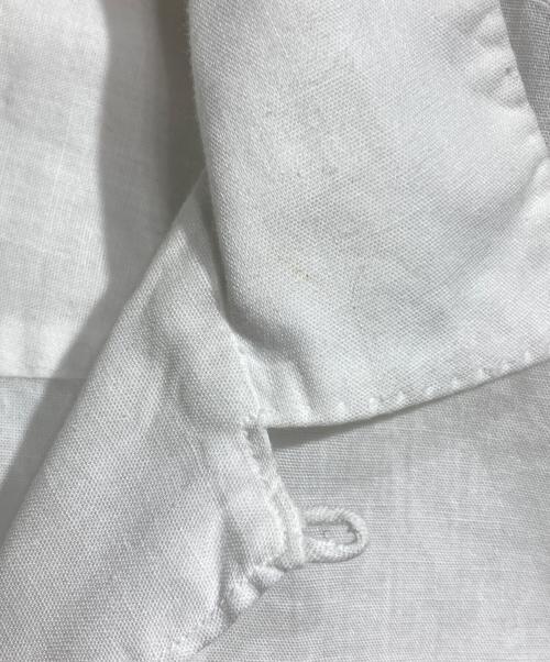 COMOLI（コモリ）COMOLI (コモリ) ベタシャンオープンカラーシャツ/Solid Chambray Open Collar Shirt ホワイト サイズ:Mの古着・服飾アイテム