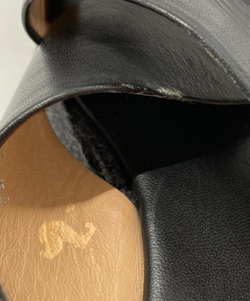J&M DAVIDSON（ジェイ＆エム デヴィッドソン）J&M DAVIDSON (ジェイ＆エム デヴィッドソン) ウェッジソールサンダル / Wedge-sole sandals ブラック サイズ:38の古着・服飾アイテム