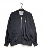 the Shepherd×UNDERCOVERザシェパード×アンダーカバー）の古着「和紙混ジップジャケット/Washi paper blend zip jacket」｜ブラック
