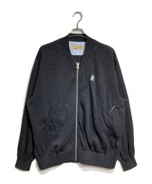 the Shepherd×UNDERCOVER（ザシェパード×アンダーカバー）の古着「和紙混ジップジャケット/Washi paper blend zip jacket」｜ブラック
