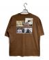 UNDERCOVER (アンダーカバー) ZERO SET プリントTシャツ ブラウン サイズ:2：12000円