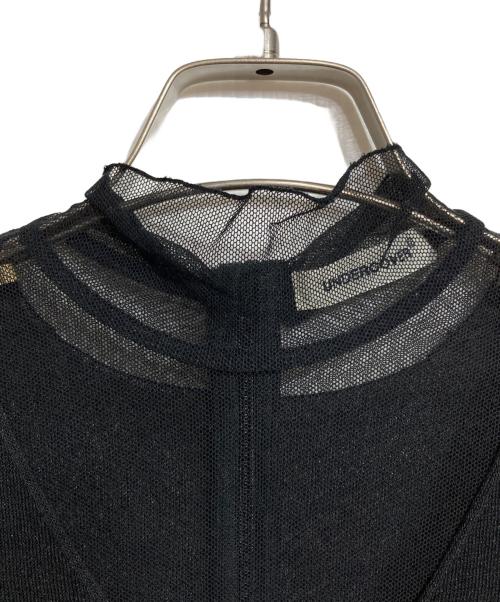 UNDERCOVER（アンダーカバー）UNDERCOVER (アンダーカバー) Layered high-neck top/レイヤードハイネックトップス ブラック サイズ:2の古着・服飾アイテム