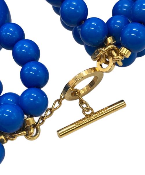 UNDERCOVER（アンダーカバー）UNDERCOVER (アンダーカバー) 大粒パールネックレス/Necklace ブルー サイズ:Fの古着・服飾アイテム