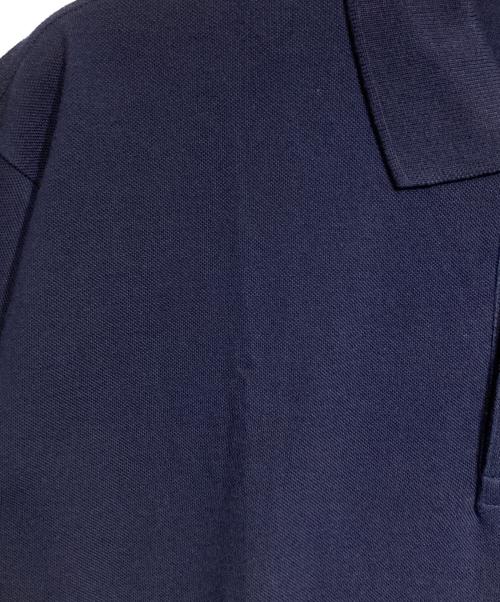 Salvatore Ferragamo（サルヴァトーレ フェラガモ）Salvatore Ferragamo (サルヴァトーレ フェラガモ) ロゴ刺繍ポロシャツ/Logo embroidered polo shirt ネイビー サイズ:OSの古着・服飾アイテム