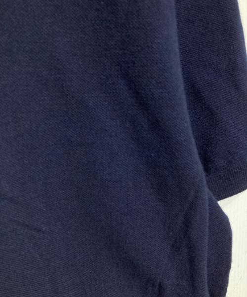Salvatore Ferragamo（サルヴァトーレ フェラガモ）Salvatore Ferragamo (サルヴァトーレ フェラガモ) ロゴ刺繍ポロシャツ/Logo embroidered polo shirt ネイビー サイズ:OSの古着・服飾アイテム