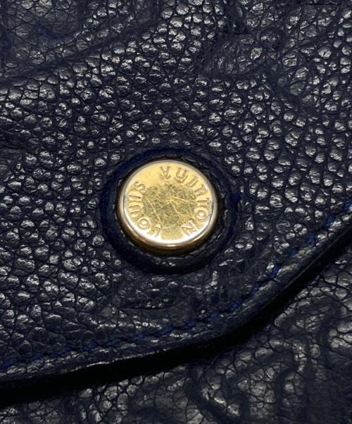 LOUIS VUITTON（ルイ ヴィトン）LOUIS VUITTON (ルイ ヴィトン) 2つ折り財布/Wallet ネイビーの古着・服飾アイテム