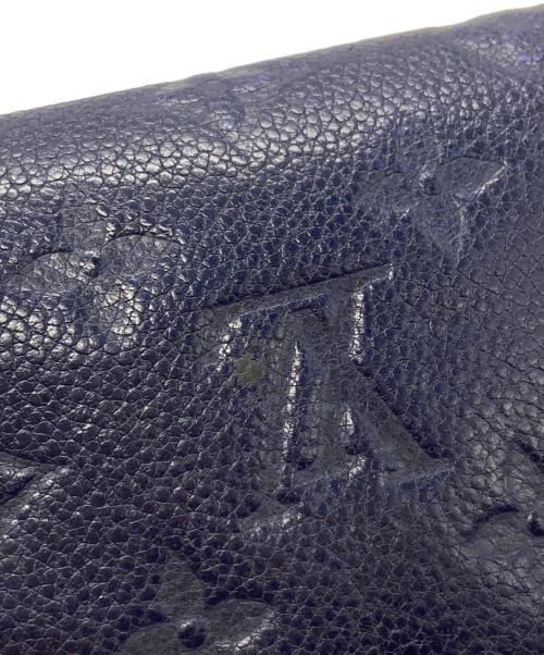 LOUIS VUITTON（ルイ ヴィトン）LOUIS VUITTON (ルイ ヴィトン) 2つ折り財布/Wallet ネイビーの古着・服飾アイテム