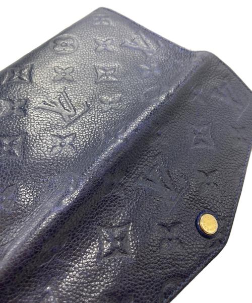 LOUIS VUITTON（ルイ ヴィトン）LOUIS VUITTON (ルイ ヴィトン) 2つ折り財布/Wallet ネイビーの古着・服飾アイテム