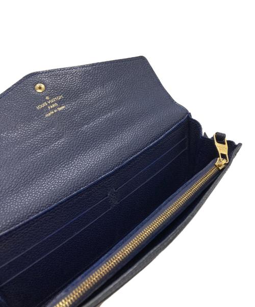 LOUIS VUITTON（ルイ ヴィトン）LOUIS VUITTON (ルイ ヴィトン) 2つ折り財布/Wallet ネイビーの古着・服飾アイテム