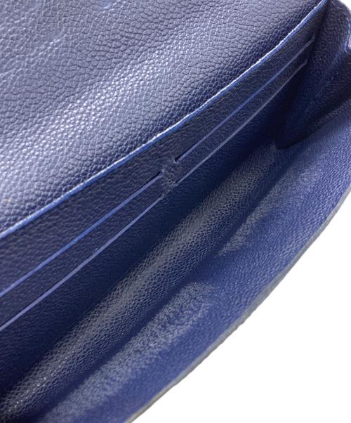LOUIS VUITTON（ルイ ヴィトン）LOUIS VUITTON (ルイ ヴィトン) 2つ折り財布/Wallet ネイビーの古着・服飾アイテム