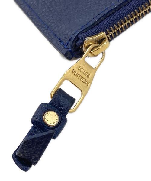 LOUIS VUITTON（ルイ ヴィトン）LOUIS VUITTON (ルイ ヴィトン) 2つ折り財布/Wallet ネイビーの古着・服飾アイテム