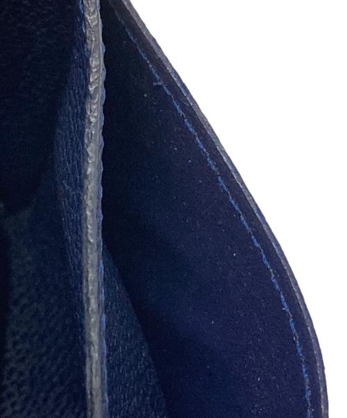 LOUIS VUITTON（ルイ ヴィトン）LOUIS VUITTON (ルイ ヴィトン) 2つ折り財布/Wallet ネイビーの古着・服飾アイテム