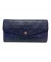 LOUIS VUITTON（ルイ ヴィトン）の古着「2つ折り財布/Wallet」｜ネイビー