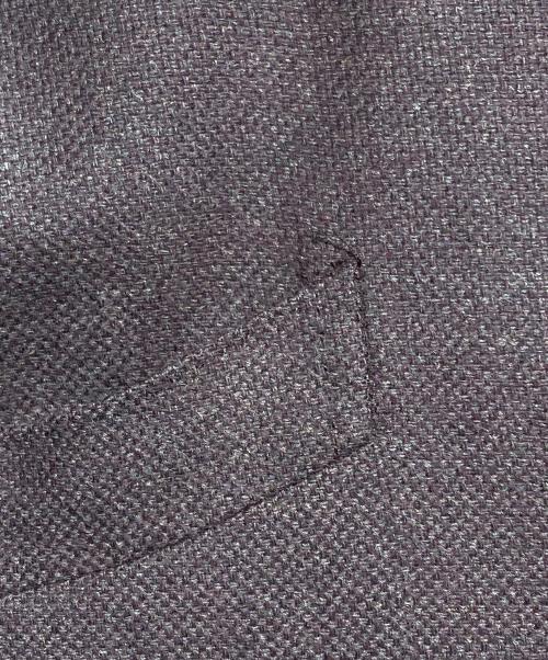 LARDINI（ラルディーニ）LARDINI (ラルディーニ) ウールダブル金ボタンジャケット /  Wool double-breasted jacket with gold buttons レッド サイズ:48の古着・服飾アイテム