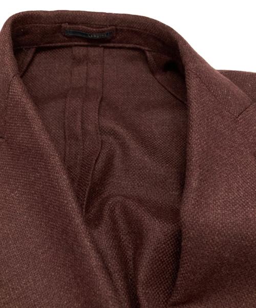 LARDINI（ラルディーニ）LARDINI (ラルディーニ) ウールダブル金ボタンジャケット /  Wool double-breasted jacket with gold buttons レッド サイズ:48の古着・服飾アイテム