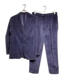 CARUSO（カルーゾ）の古着「コーデュロイセットアップ / Corduroy suit」｜ネイビー