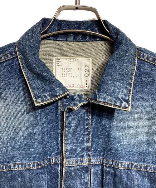 sacai（サカイ）sacai (サカイ) Denim x MA-1 Jacket/デニム × MA-1 ジャケット インディゴ サイズ:2の古着・服飾アイテム