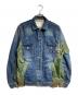sacai（サカイ）の古着「Denim x MA-1 Jacket/デニム × MA-1 ジャケット」｜インディゴ