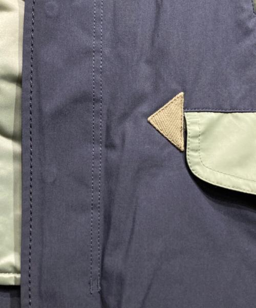 sacai（サカイ）sacai (サカイ) ドッキングミリタリーコート/Mixed Media Military Coat ネイビー×グリーン サイズ:3の古着・服飾アイテム