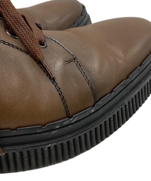 TOD'S（トッズ）TOD'S (トッズ) スタッズレザーブーツ/Studded leather boots ブラウン サイズ:7 1/2の古着・服飾アイテム