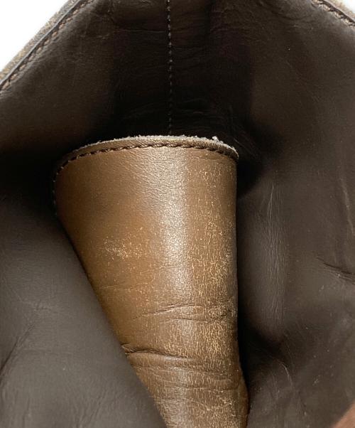 TOD'S（トッズ）TOD'S (トッズ) スタッズレザーブーツ/Studded leather boots ブラウン サイズ:7 1/2の古着・服飾アイテム