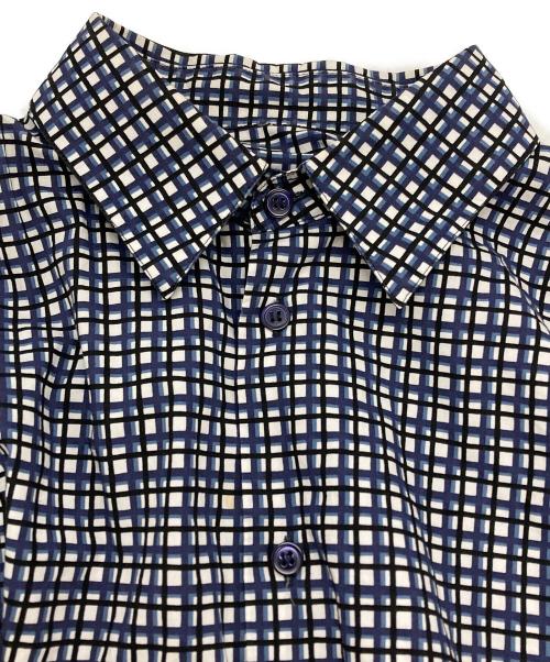 MARNI（マルニ）MARNI (マルニ) チェックシャツ ブルー サイズ:46の古着・服飾アイテム