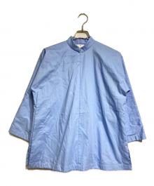 COMME des GARCONS COMME des GARCONS（コムデギャルソン コムデギャルソン）の古着「チャイナシャツジャケット/China Shirts Jacket」｜ブルー