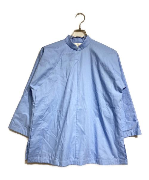 COMME des GARCONS COMME des GARCONS（コムデギャルソン コムデギャルソン）COMME des GARCONS COMME des GARCONS (コムデギャルソン コムデギャルソン) チャイナシャツジャケット/China Shirts Jacket ブルー サイズ:Sの古着・服飾アイテム