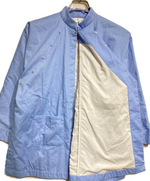 COMME des GARCONS COMME des GARCONS（コムデギャルソン コムデギャルソン）COMME des GARCONS COMME des GARCONS (コムデギャルソン コムデギャルソン) チャイナシャツジャケット/China Shirts Jacket ブルー サイズ:Sの古着・服飾アイテム