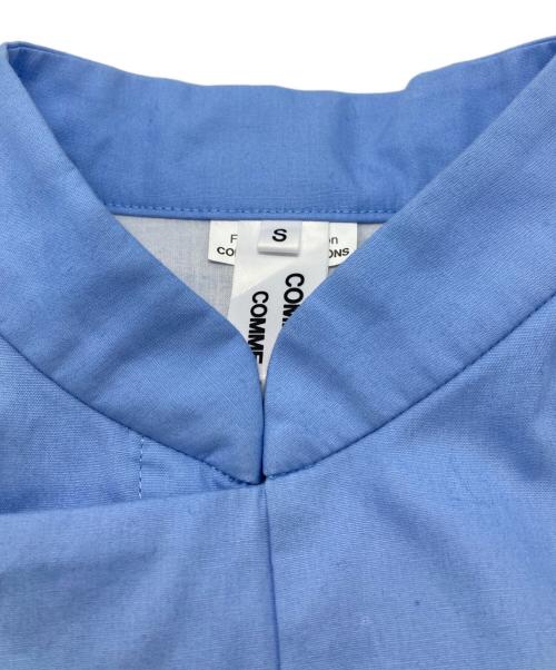 COMME des GARCONS COMME des GARCONS（コムデギャルソン コムデギャルソン）COMME des GARCONS COMME des GARCONS (コムデギャルソン コムデギャルソン) チャイナシャツジャケット/China Shirts Jacket ブルー サイズ:Sの古着・服飾アイテム