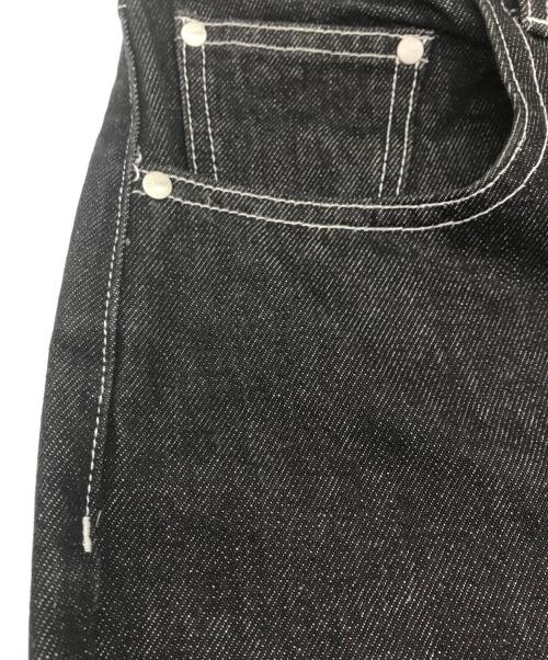 X-LARGE（エクストララージ）X-LARGE (エクストララージ) ダブルニーデニムパンツ ブラック サイズ:32の古着・服飾アイテム