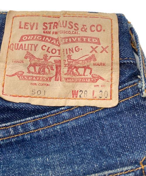 LEVI'S（リーバイス）LEVI'S (リーバイス) USA製501ヴィンテージデニムパンツ/Denim Pants インディゴ サイズ:W28 L30の古着・服飾アイテム