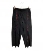 STELLA McCARTNEYステラマッカートニー）の古着「フロントラインスラックス / Frontline Slacks 」｜ブラック