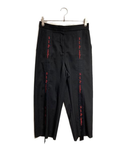 STELLA McCARTNEY（ステラマッカートニー）STELLA McCARTNEY (ステラマッカートニー) フロントラインスラックス / Frontline Slacks  ブラック サイズ:38の古着・服飾アイテム