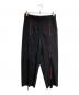 STELLA McCARTNEY（ステラマッカートニー）の古着「フロントラインスラックス / Frontline Slacks 」｜ブラック