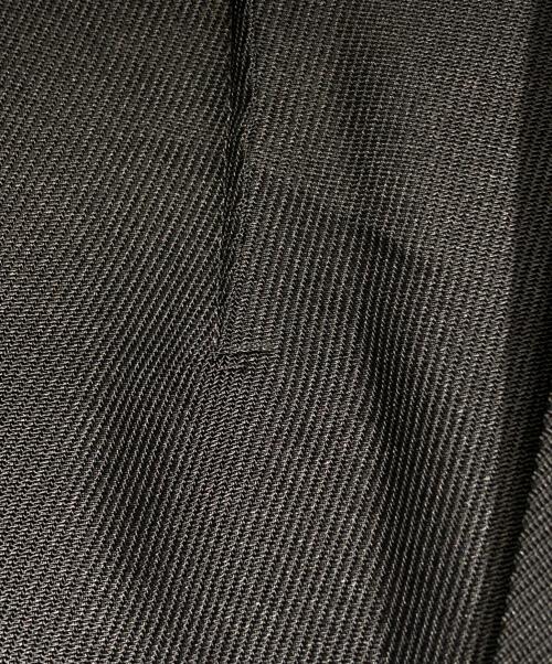 OVERCOAT（オーバーコート）OVERCOAT (オーバーコート) Collerless Single Breasted Jacket/カラーレスシングルブレステッドジャケット ブラック サイズ:1の古着・服飾アイテム