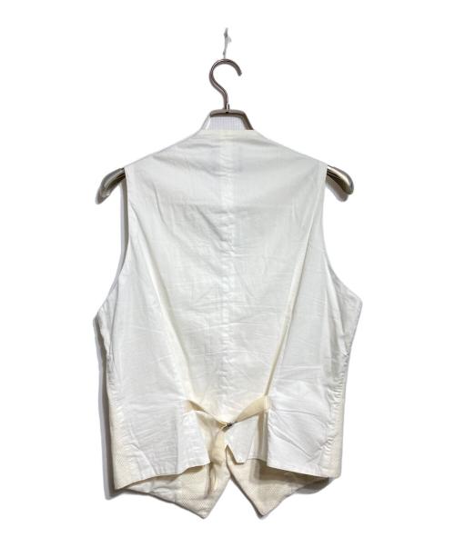 TAGLIATORE（タリアトーレ）TAGLIATORE (タリアトーレ) リネンベスト ベージュ サイズ:1の古着・服飾アイテム