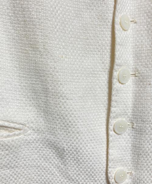 TAGLIATORE（タリアトーレ）TAGLIATORE (タリアトーレ) リネンベスト ベージュ サイズ:1の古着・服飾アイテム