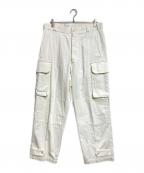 Tangentタンジェント）の古着「カーゴパンツ/CargoPants/PIERRE」｜ホワイト