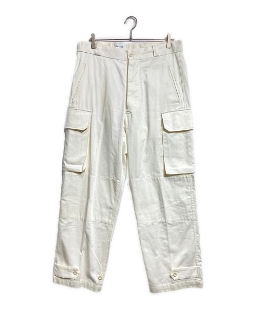 Tangent（タンジェント）Tangent (タンジェント) カーゴパンツ/CargoPants/PIERRE ホワイト サイズ:50の古着・服飾アイテム